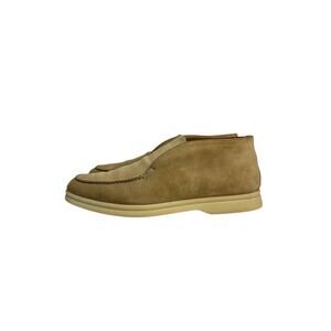 Loro Piana Beige Suede Loafers Sz.38